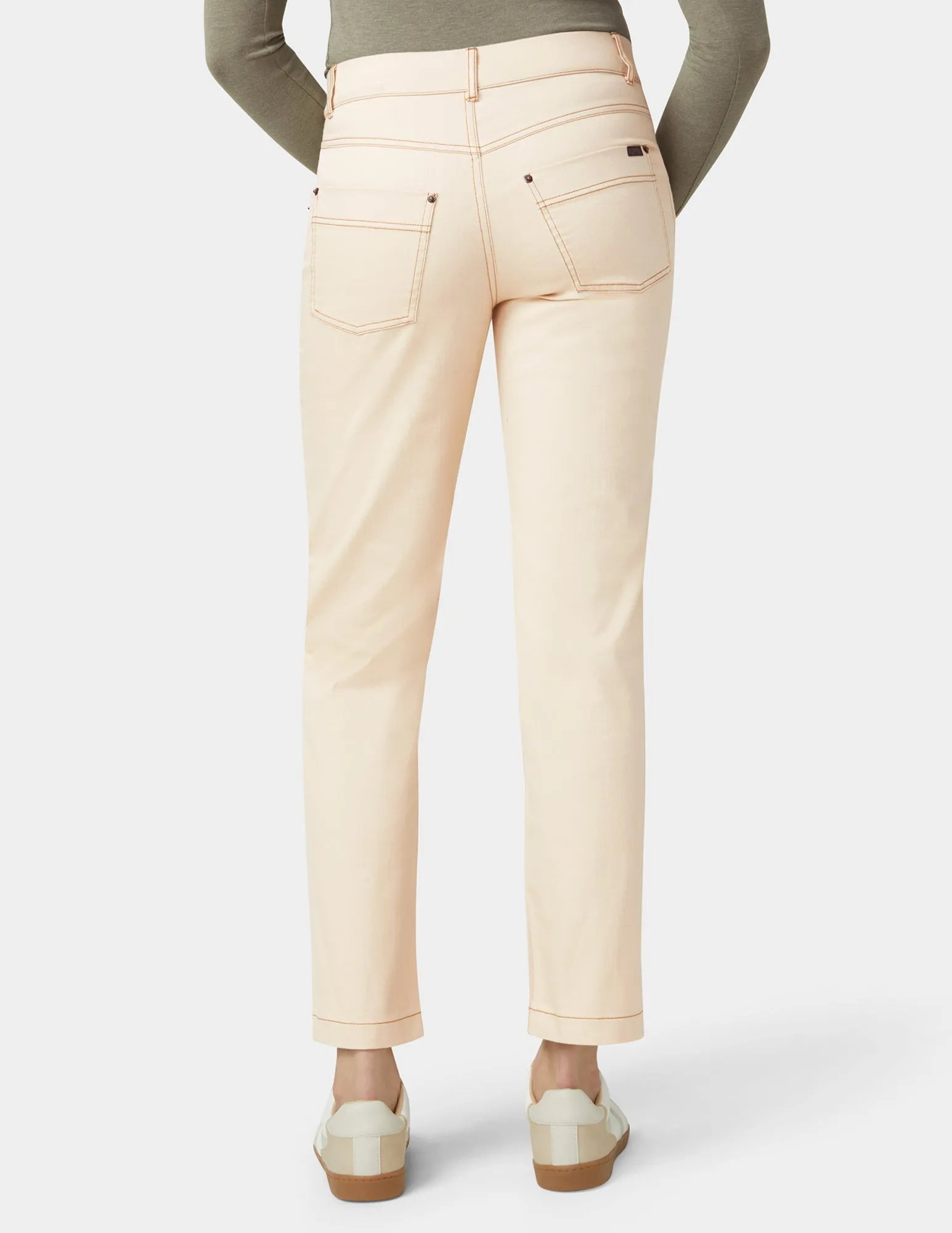 Crosshatch Denim Straight Leg Pant sold by HUE product image thumbnail 3