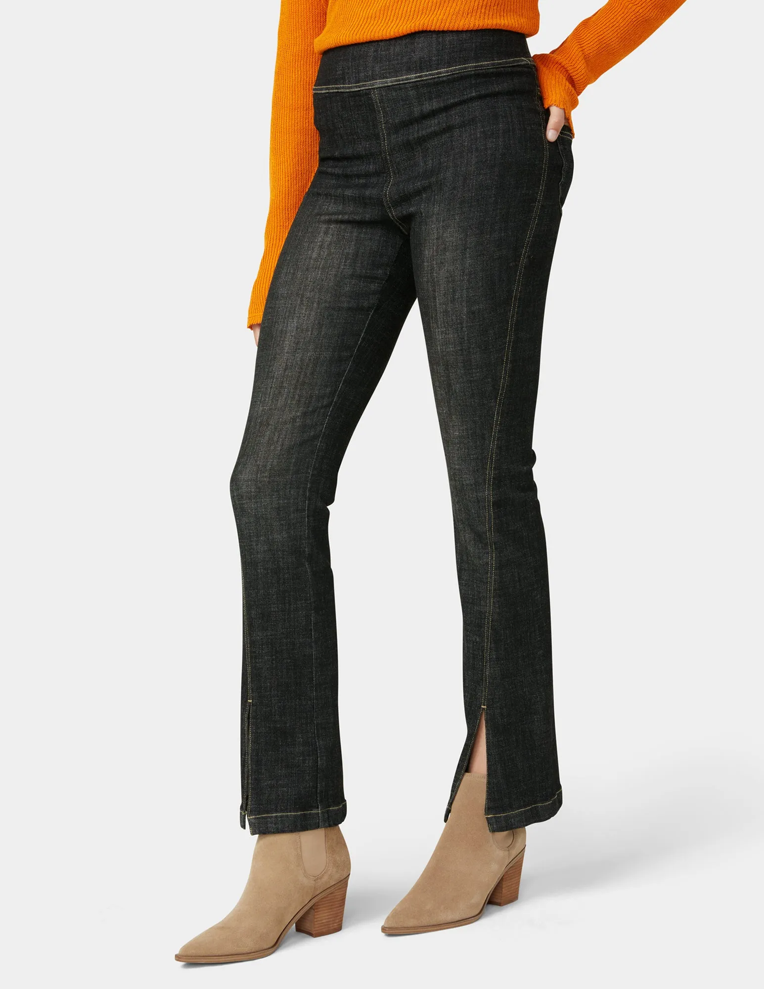 Crosshatch Denim Bootcut sold by HUE product image thumbnail 4