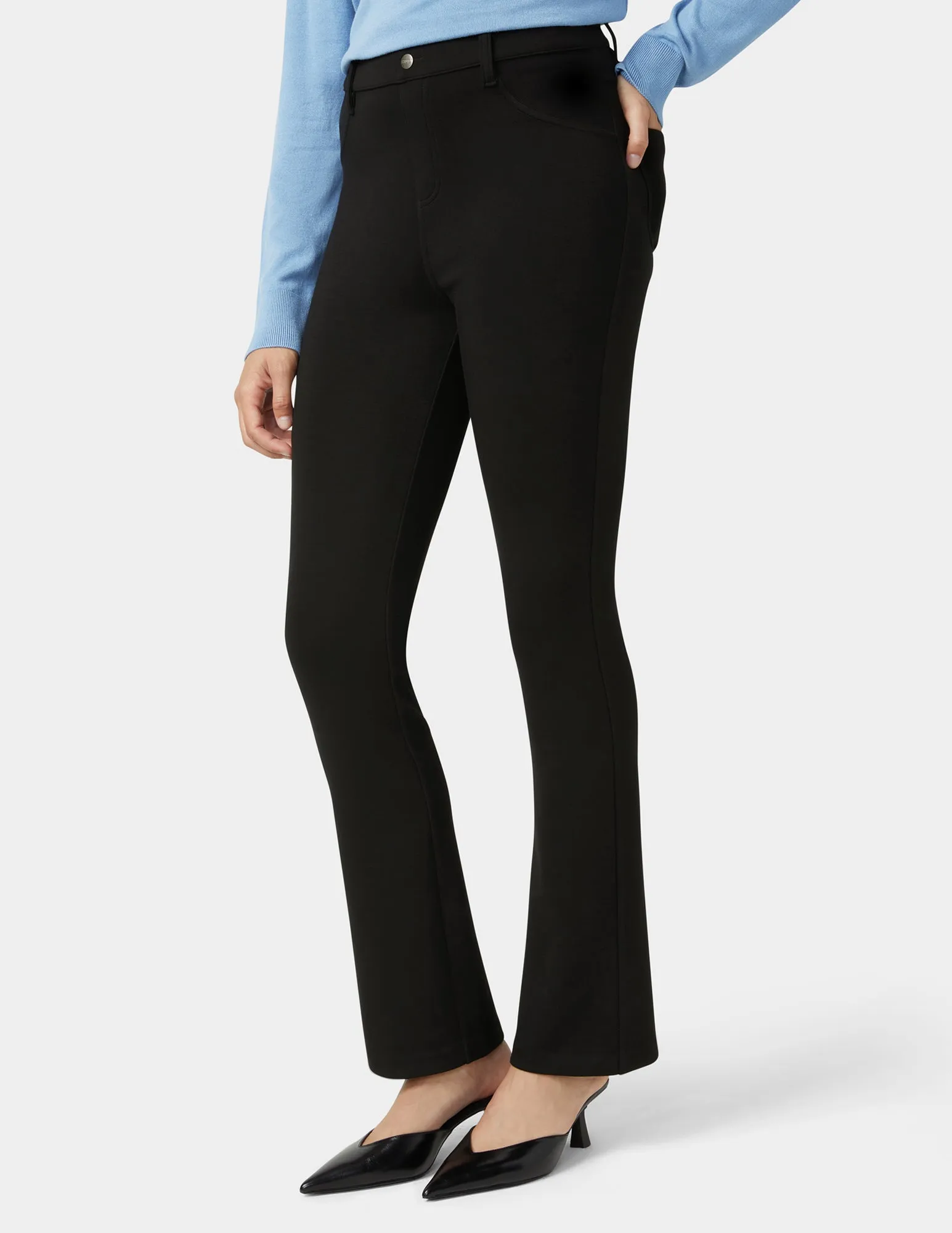 Double Soft Jersey Pant sold by HUE product image thumbnail 4