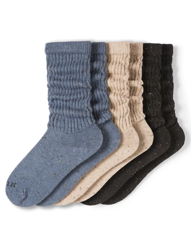 The Slouch Sock 3 Pair Pack sold by HUE