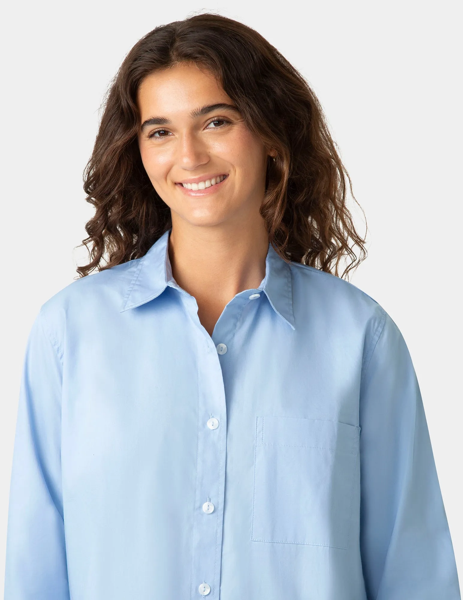 The Perfect Poplin Shirt sold by HUE product image thumbnail 5
