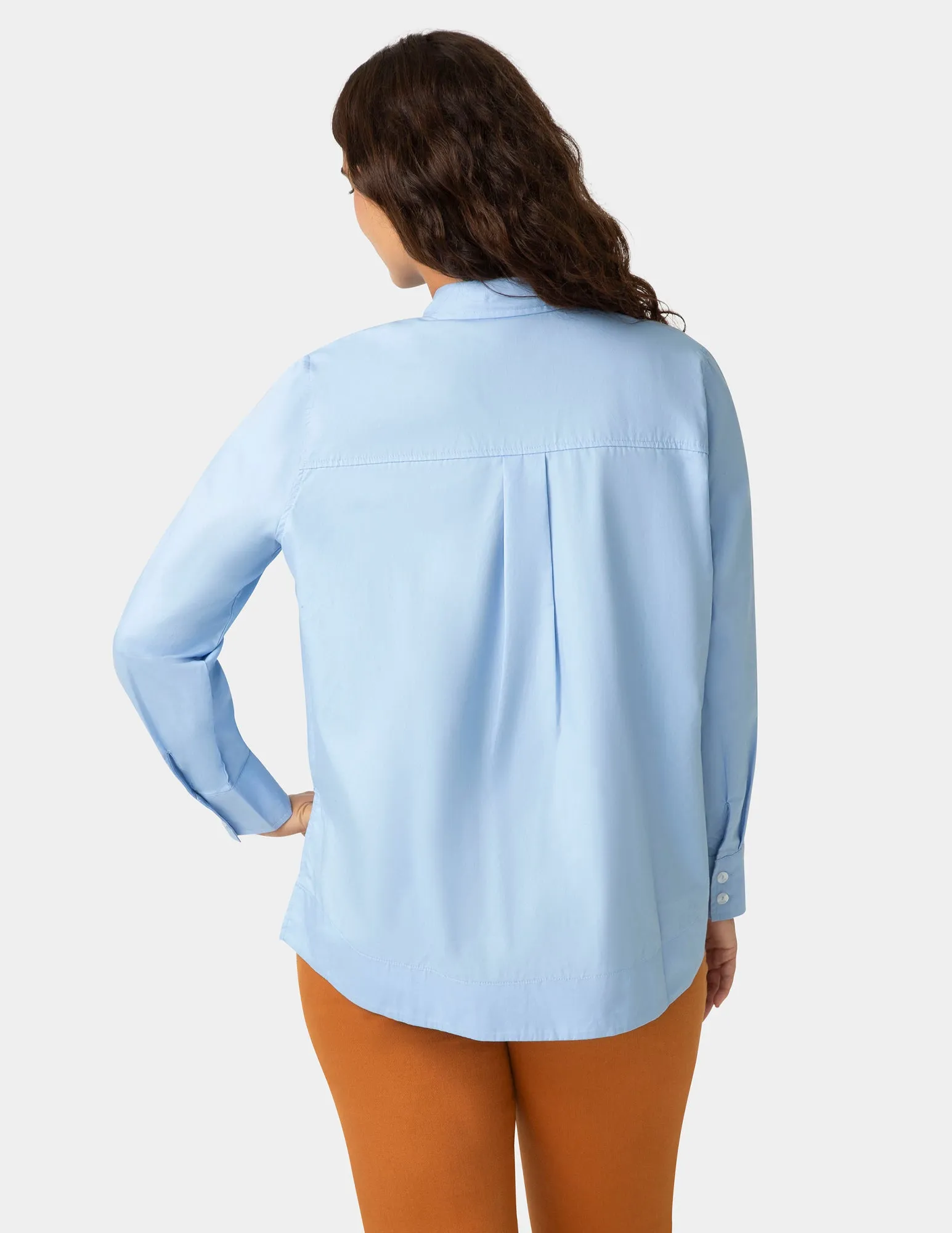 The Perfect Poplin Shirt sold by HUE product image thumbnail 3