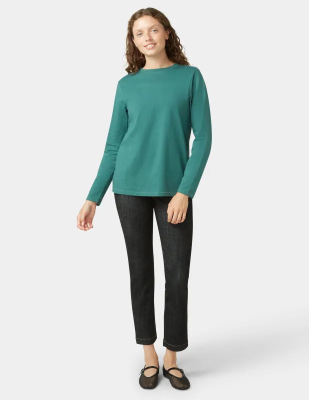 Inspired Long Sleeve Jersey Tee sold by HUE