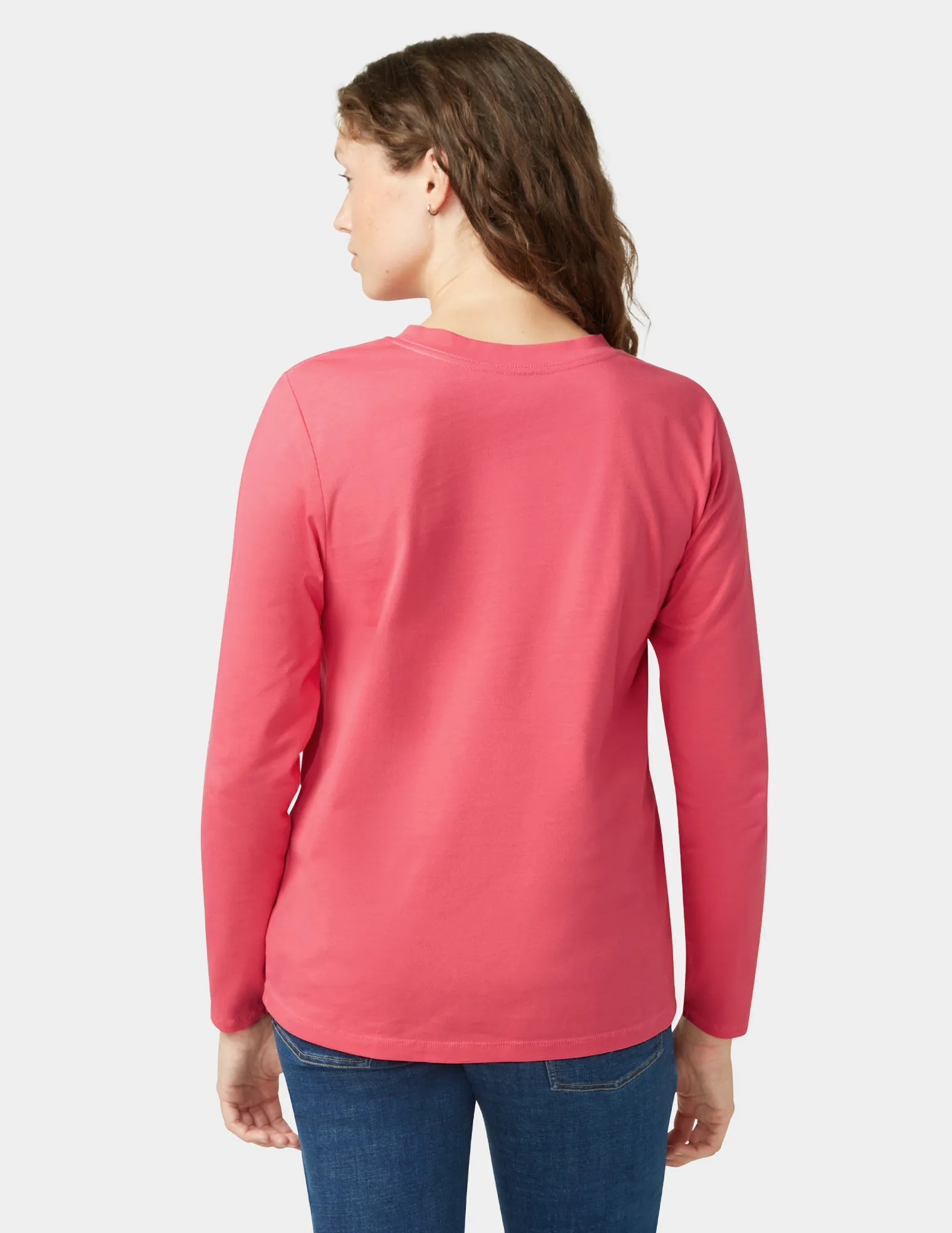 Inspired Long Sleeve Jersey Tee sold by HUE product image thumbnail 3