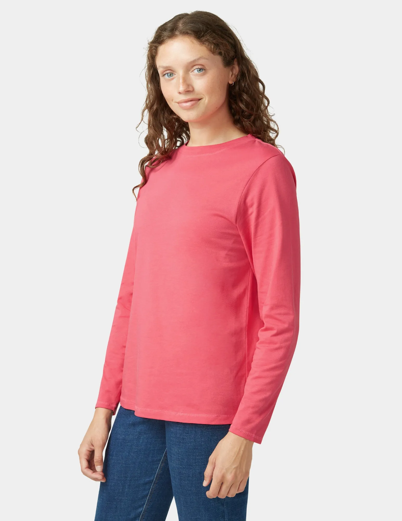 Inspired Long Sleeve Jersey Tee sold by HUE product image thumbnail 4