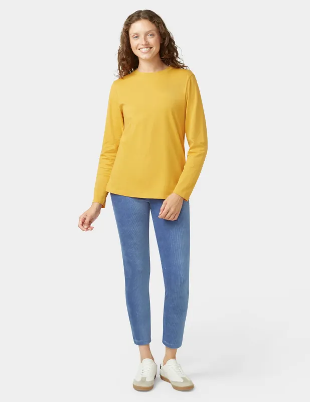 Inspired Long Sleeve Jersey Tee sold by HUE