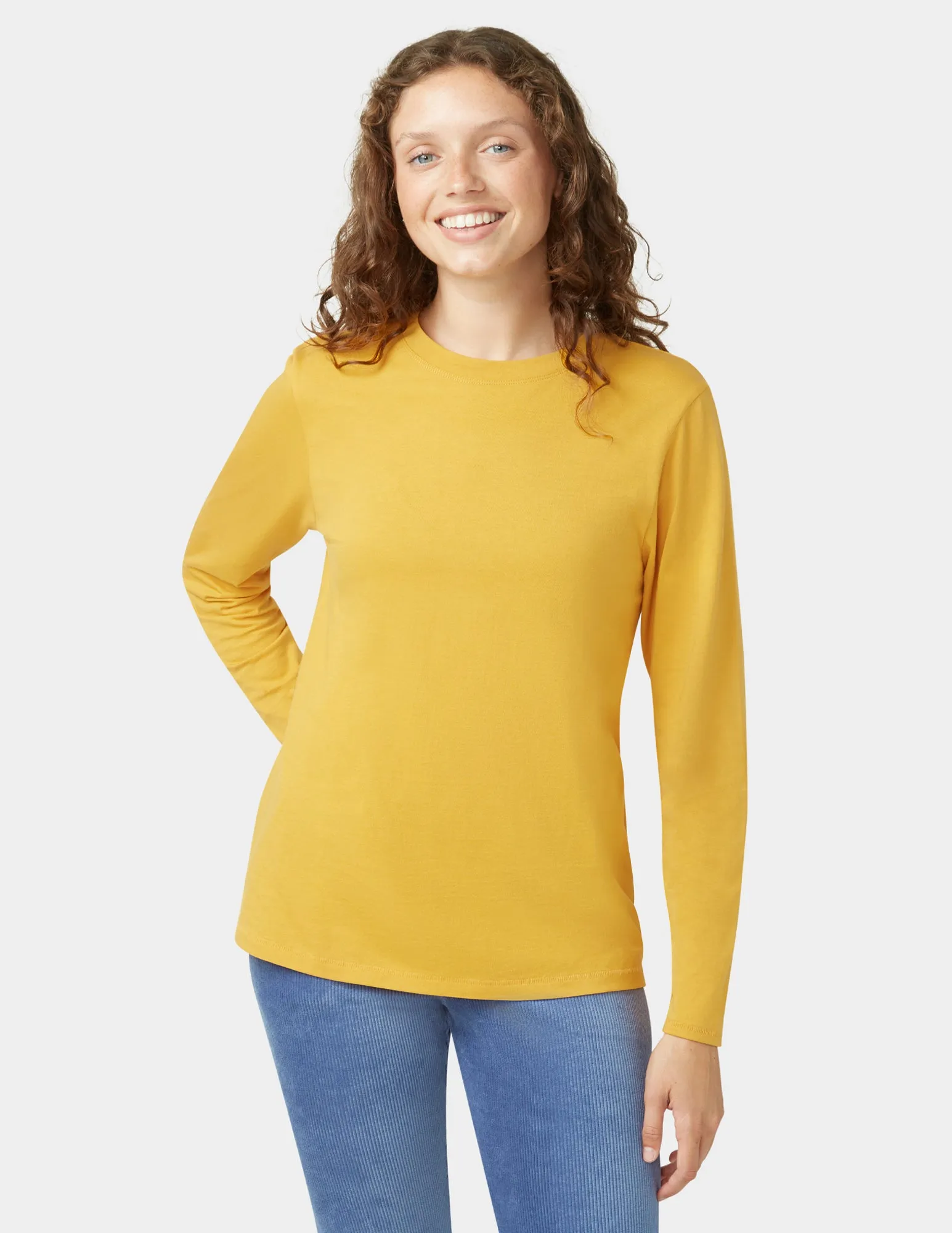 Inspired Long Sleeve Jersey Tee sold by HUE product image thumbnail 2
