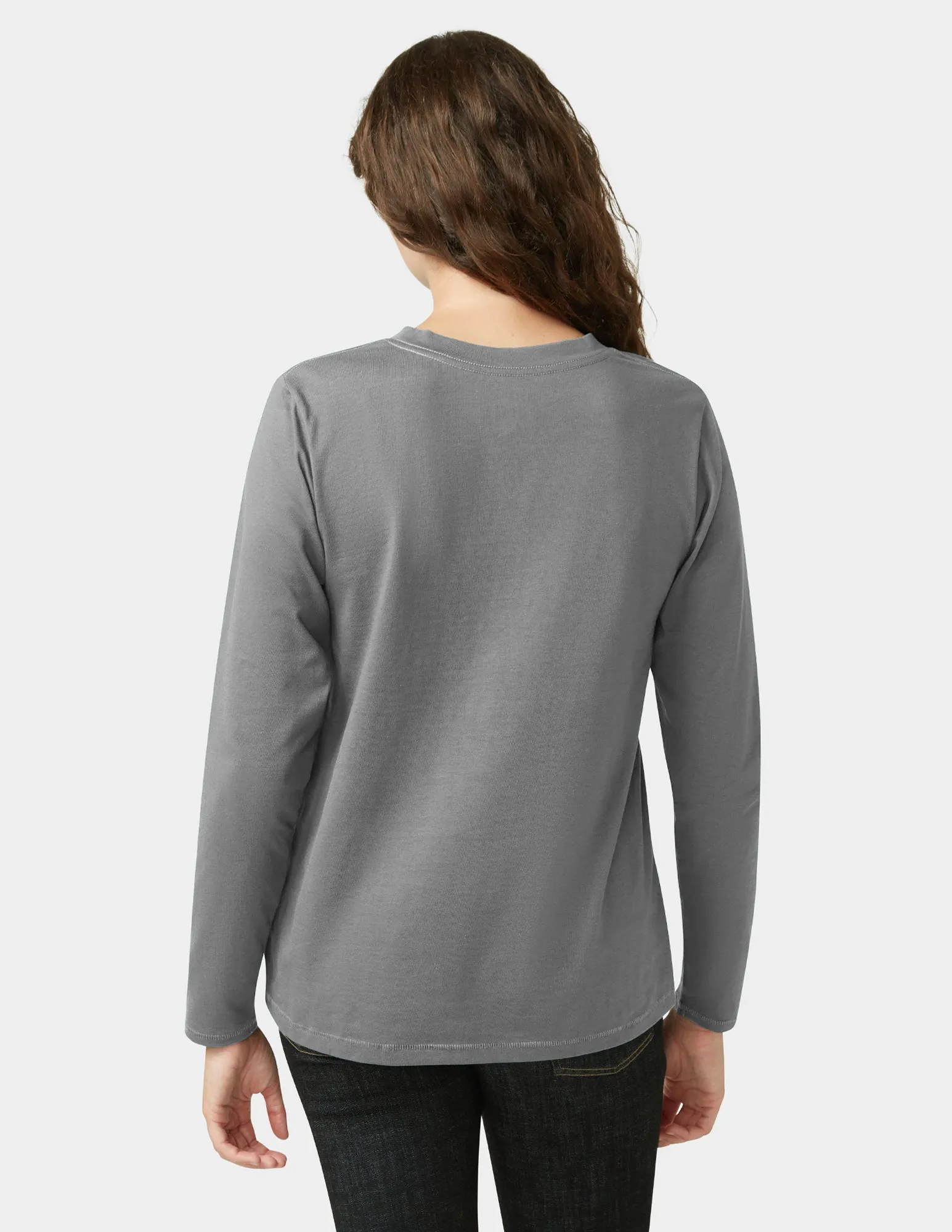Inspired Long Sleeve Jersey Tee sold by HUE product image thumbnail 3