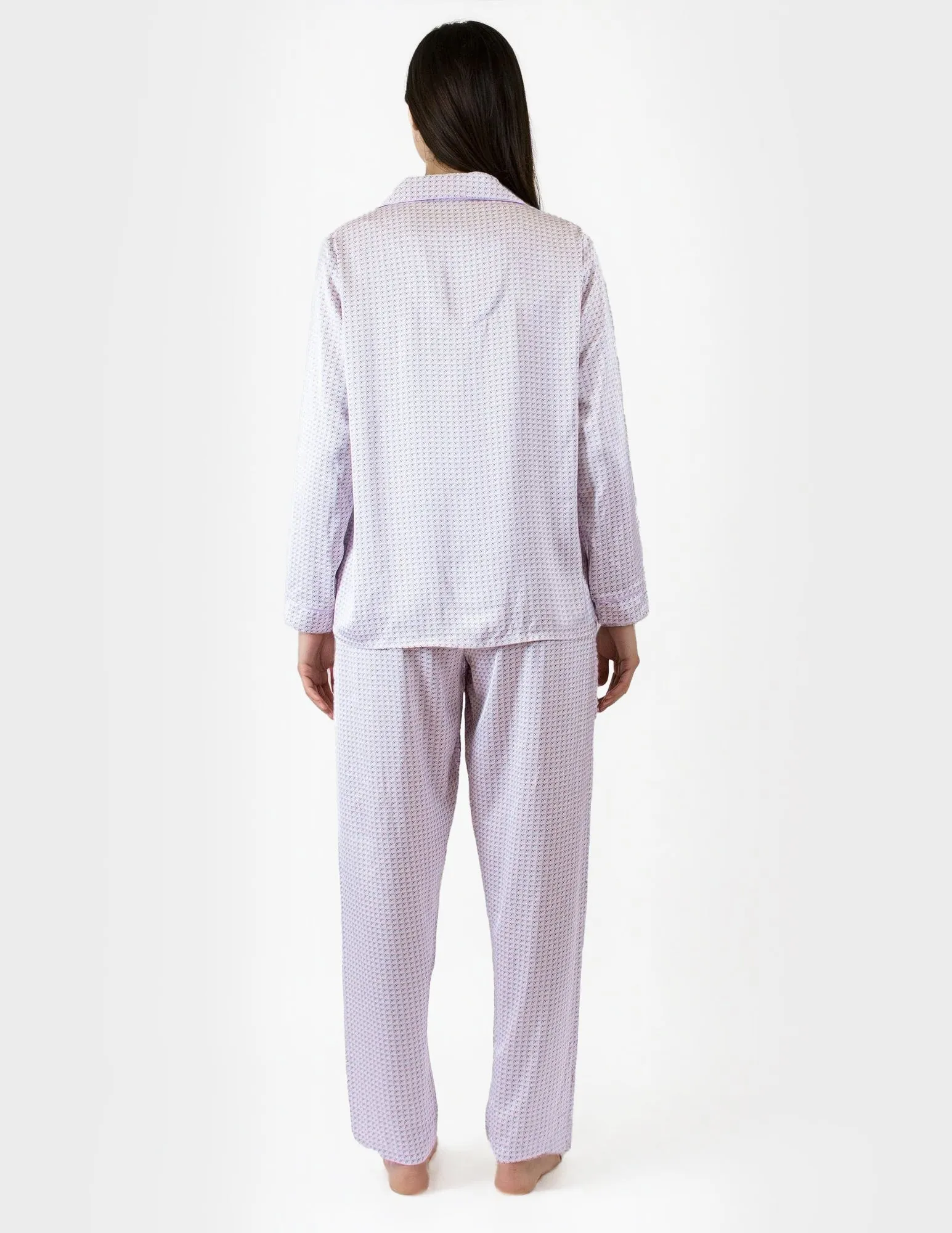 Satin PJ Set sold by HUE product image thumbnail 4