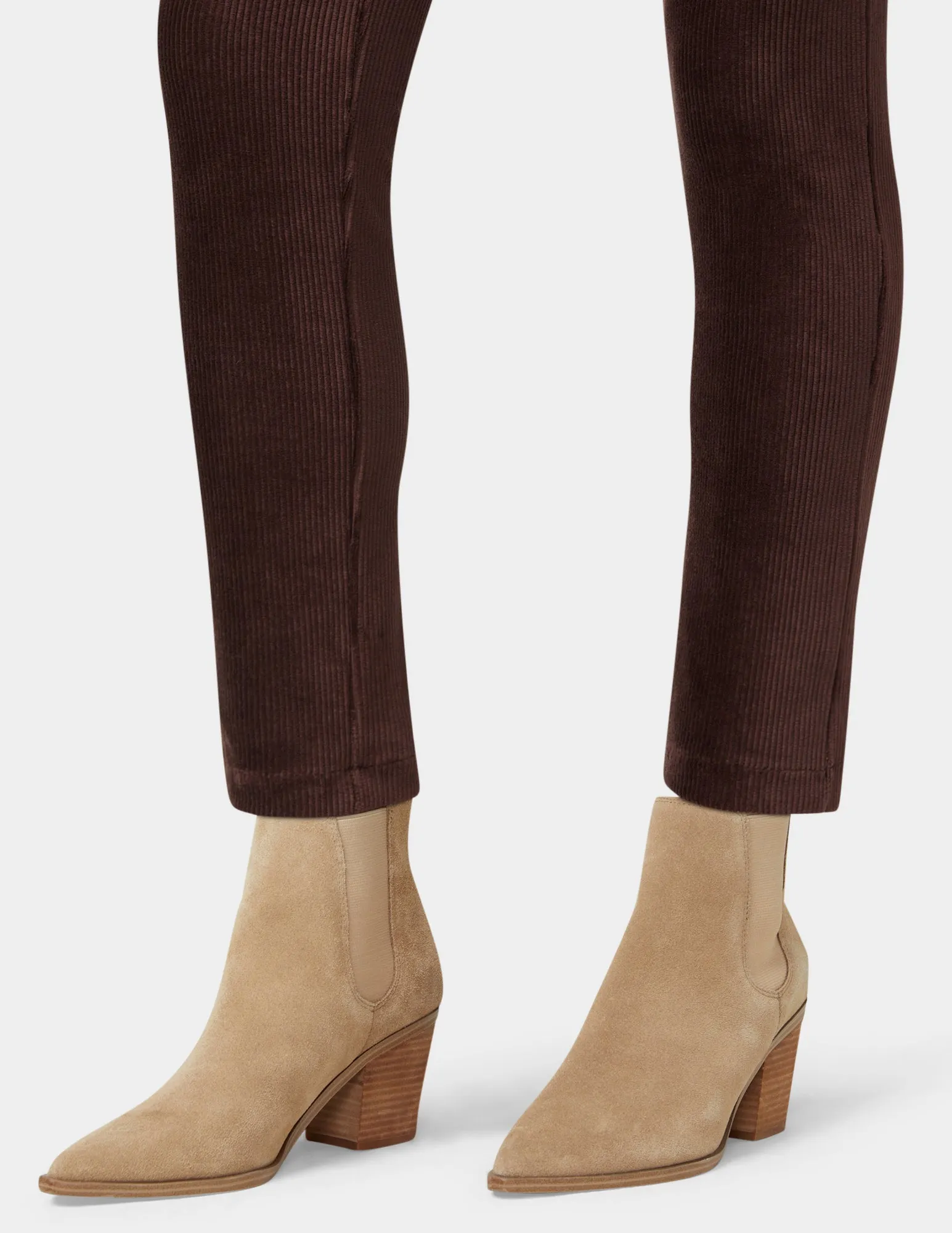 Plush Corduroy Tapered Pants sold by HUE product image thumbnail 5