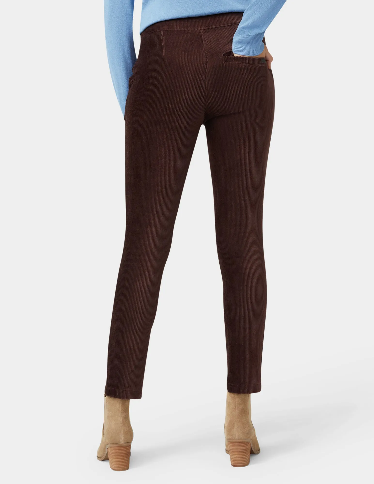 Plush Corduroy Tapered Pants sold by HUE product image thumbnail 3