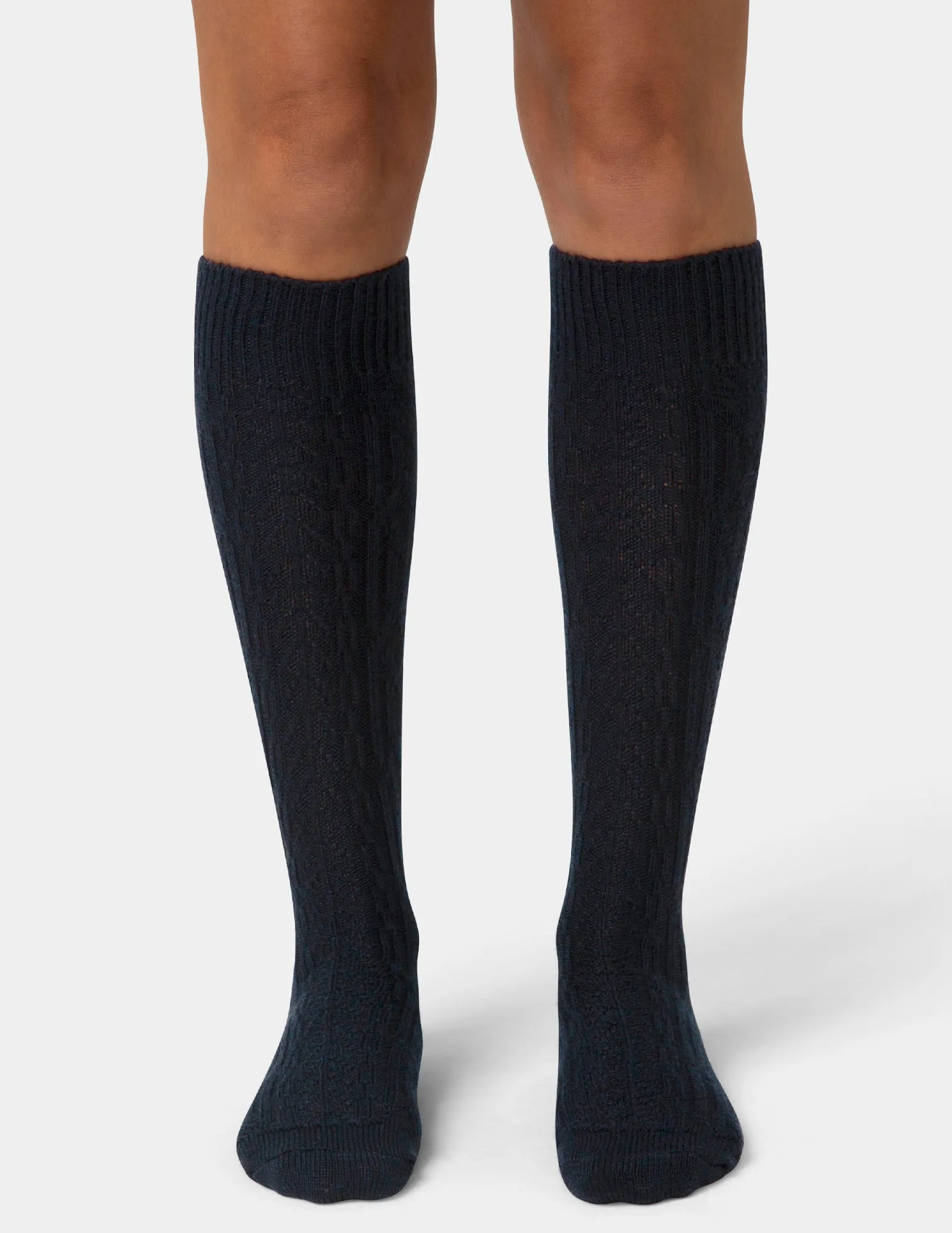 Cable Knee Sock sold by HUE product image thumbnail 2