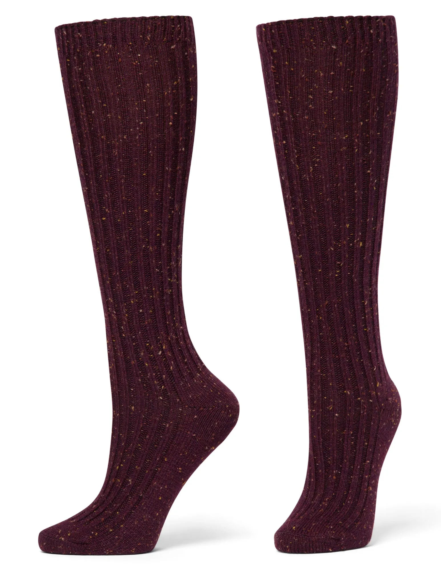 Ribbed Tweed Knee Sock sold by HUE product image thumbnail 4