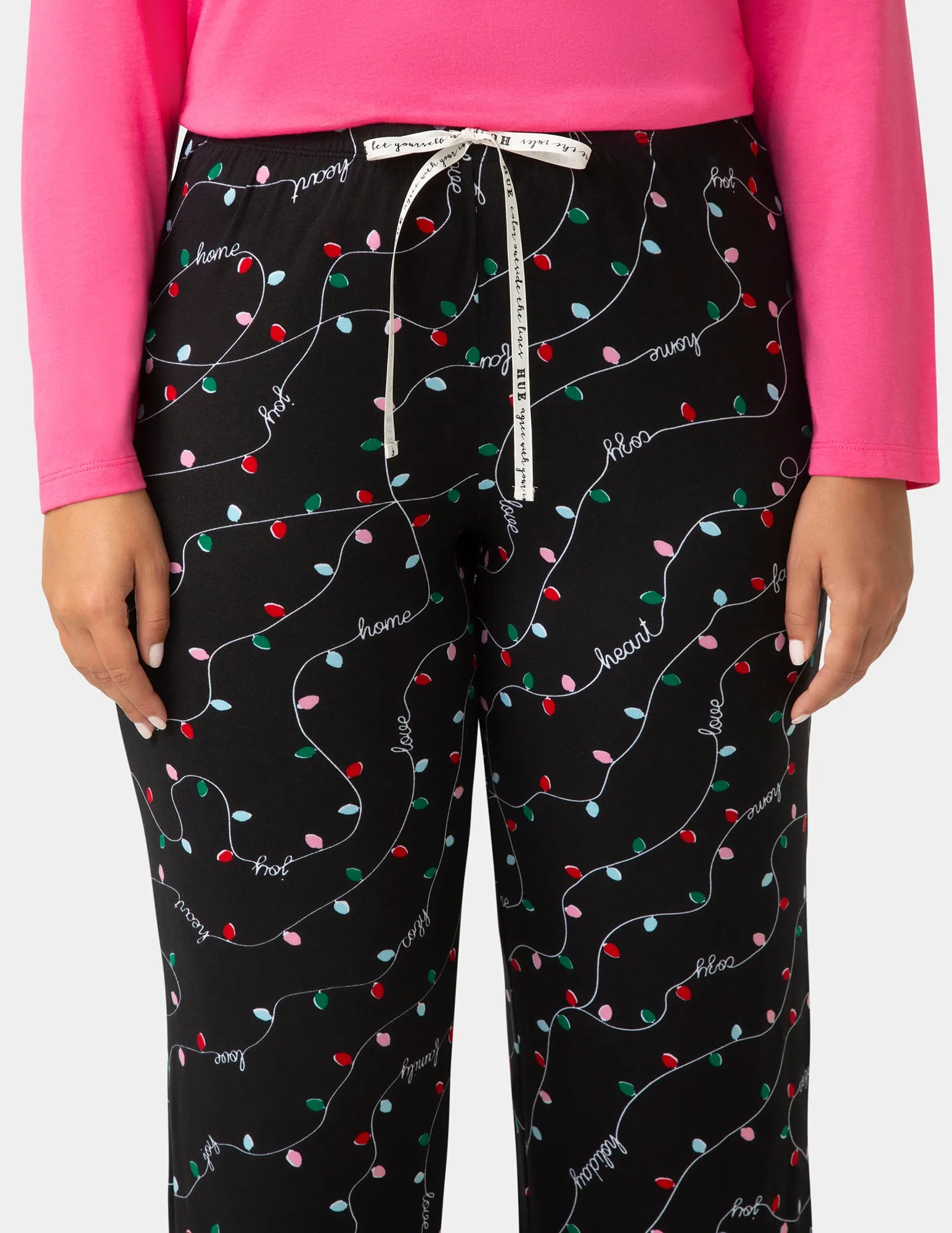 Twinkle Script PJ Pant sold by HUE product image thumbnail 4