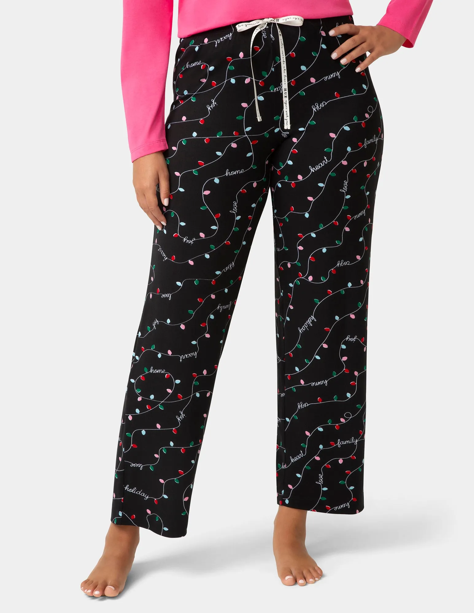 Twinkle Script PJ Pant sold by HUE