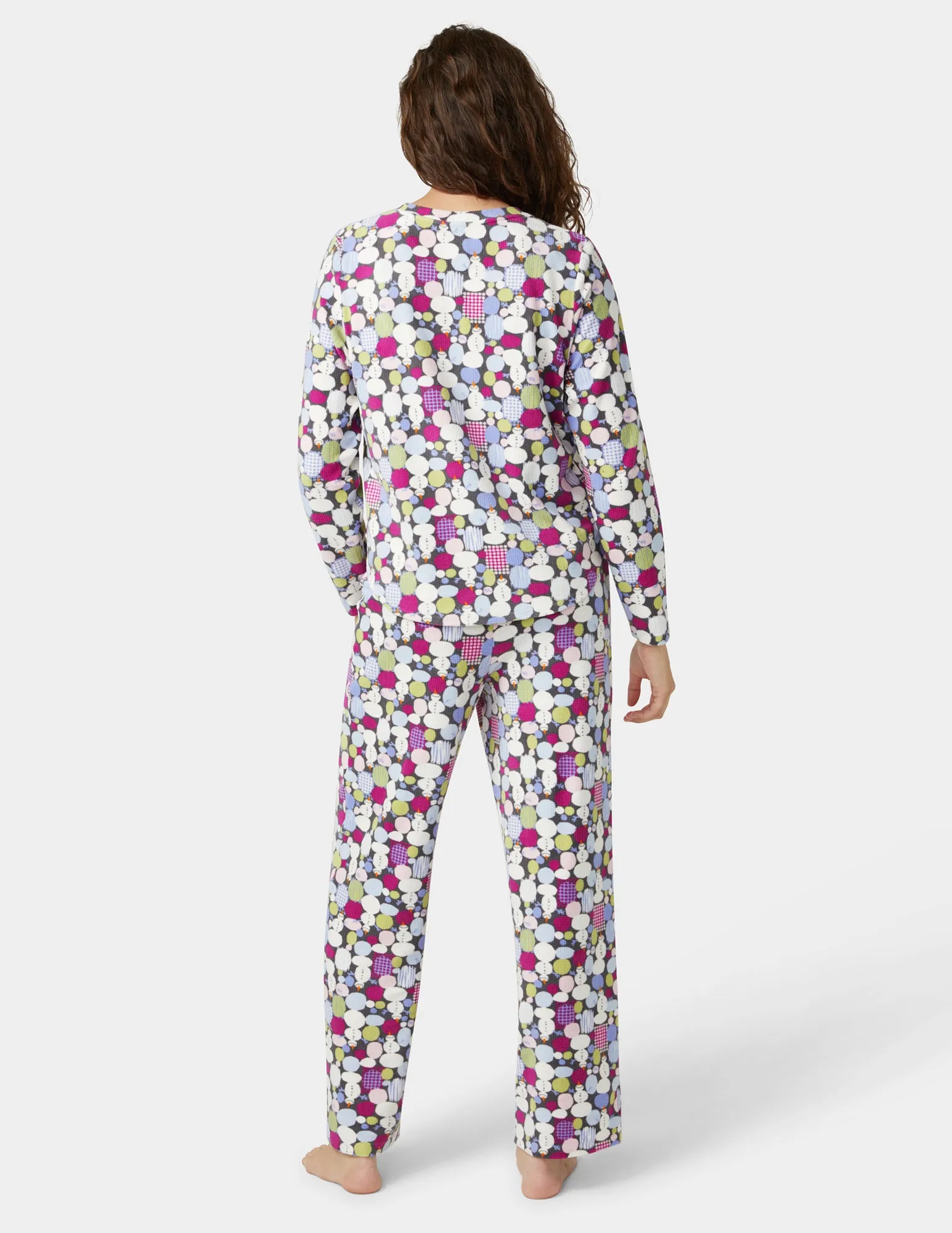 Waffle Fleece PJ Set sold by HUE product image thumbnail 2