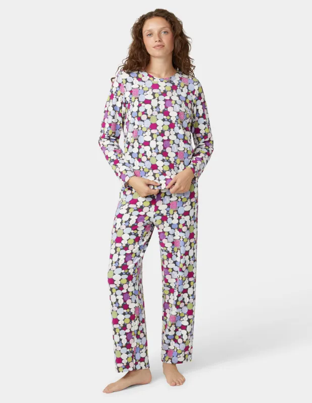 Waffle Fleece PJ Set sold by HUE