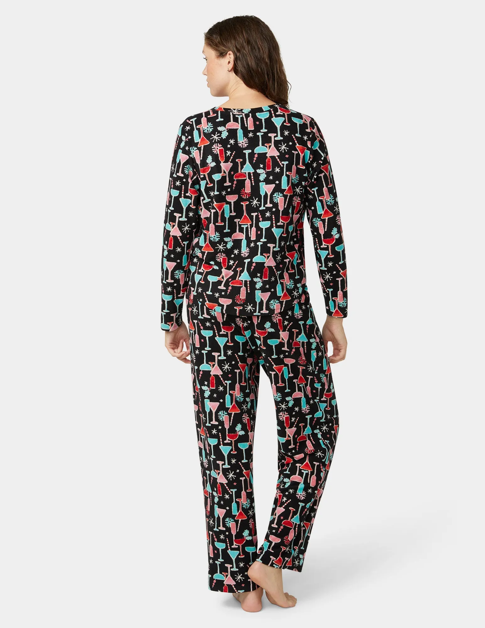 Waffle Fleece PJ Set sold by HUE product image thumbnail 2
