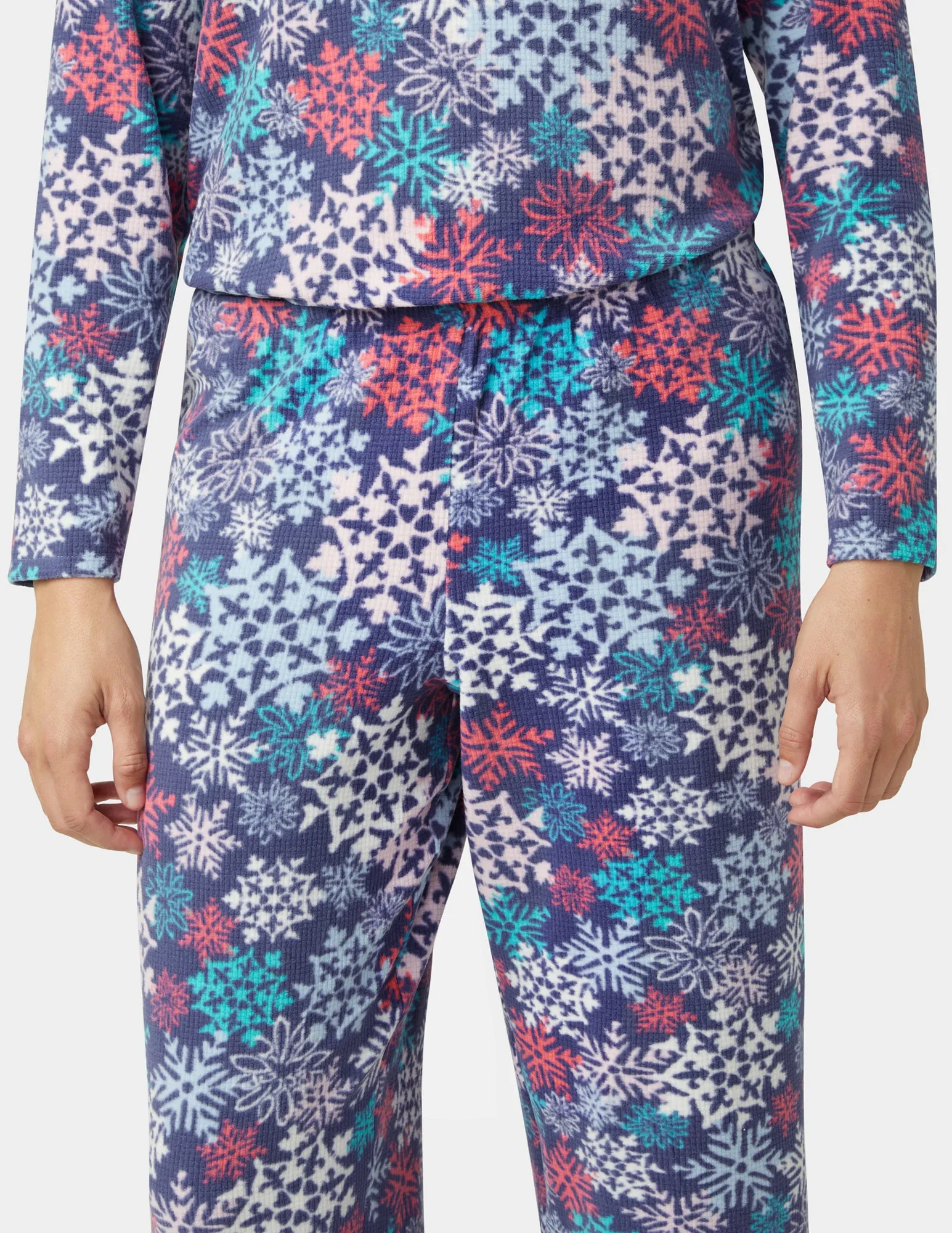 Waffle Fleece PJ Set sold by HUE product image thumbnail 5