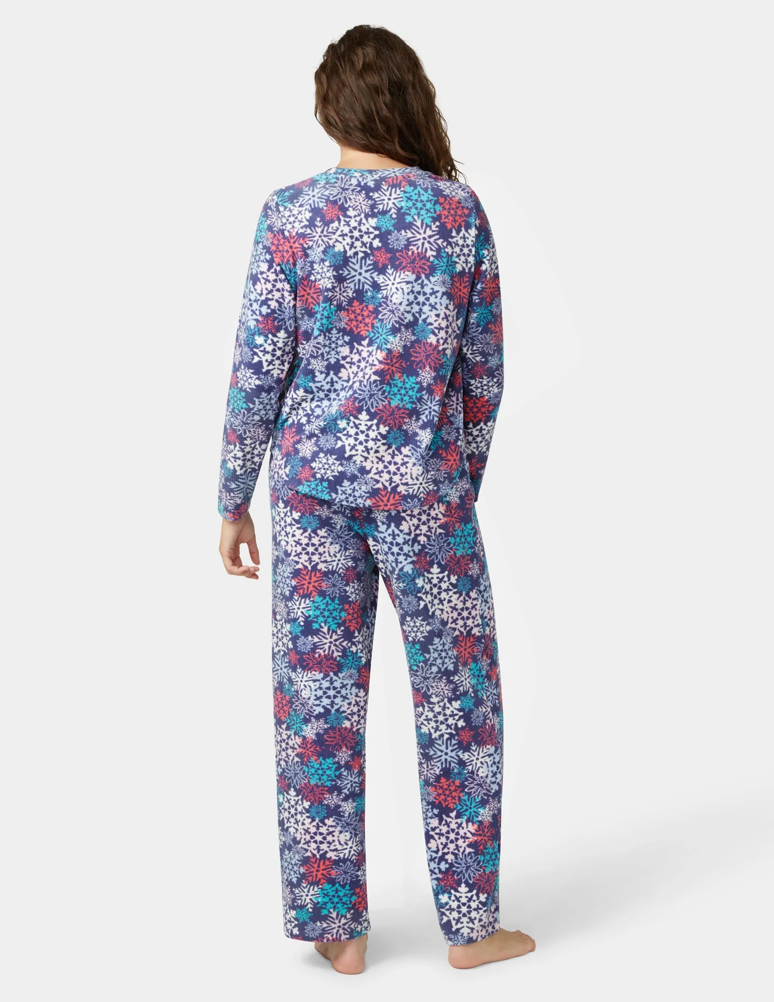Waffle Fleece PJ Set sold by HUE product image thumbnail 2