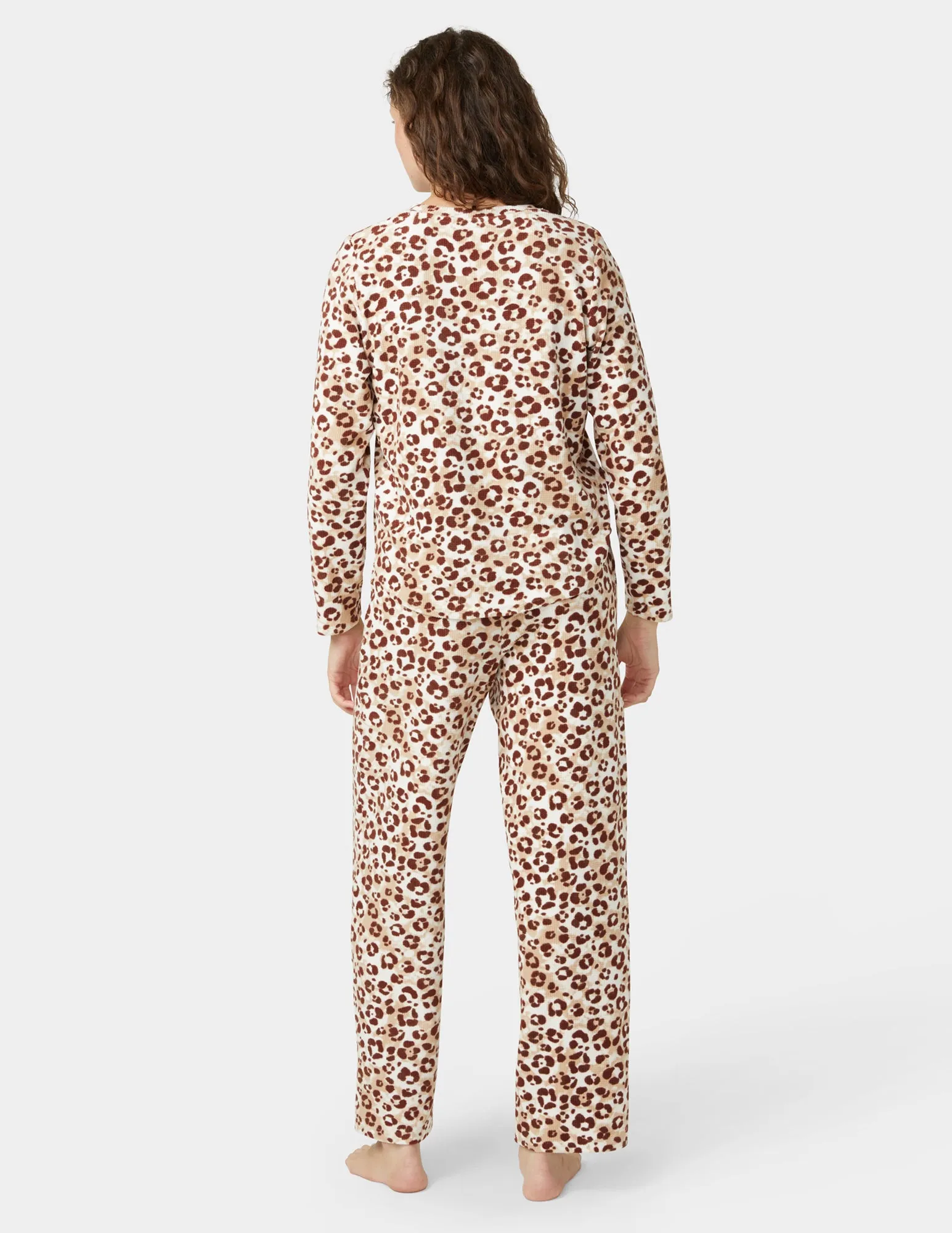 Waffle Fleece PJ Set sold by HUE product image thumbnail 2