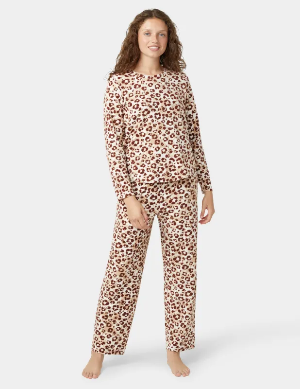 Waffle Fleece PJ Set sold by HUE