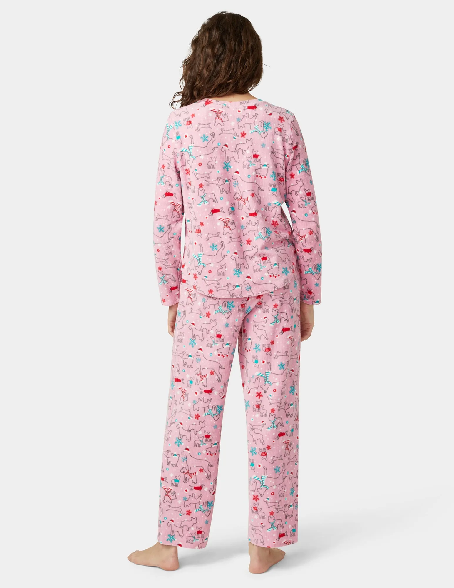 Waffle Fleece PJ Set sold by HUE product image thumbnail 2