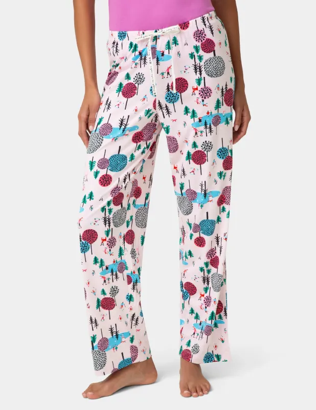Tree Mountains PJ Pant sold by HUE