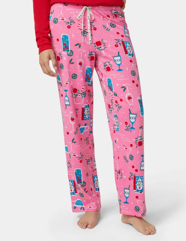 Merry Cocktails PJ Pant sold by HUE