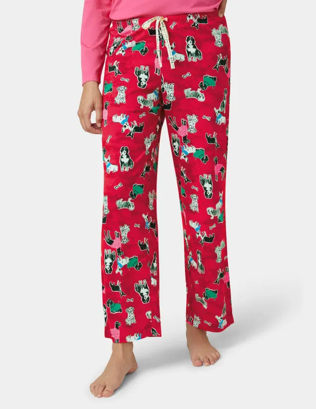 Pups In Parkas PJ Pant sold by HUE