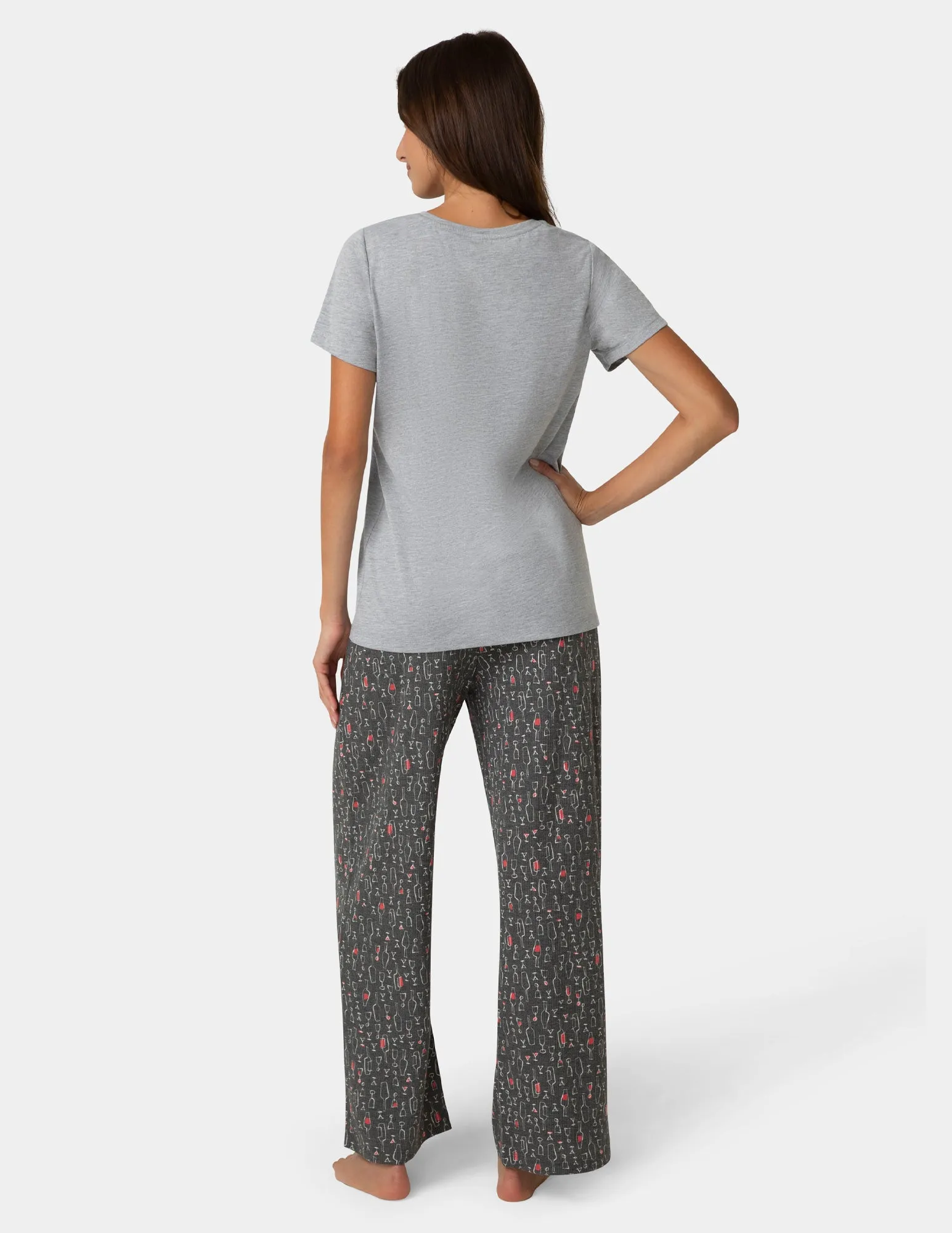 Embellished Short Sleeve PJ Set sold by HUE product image thumbnail 5