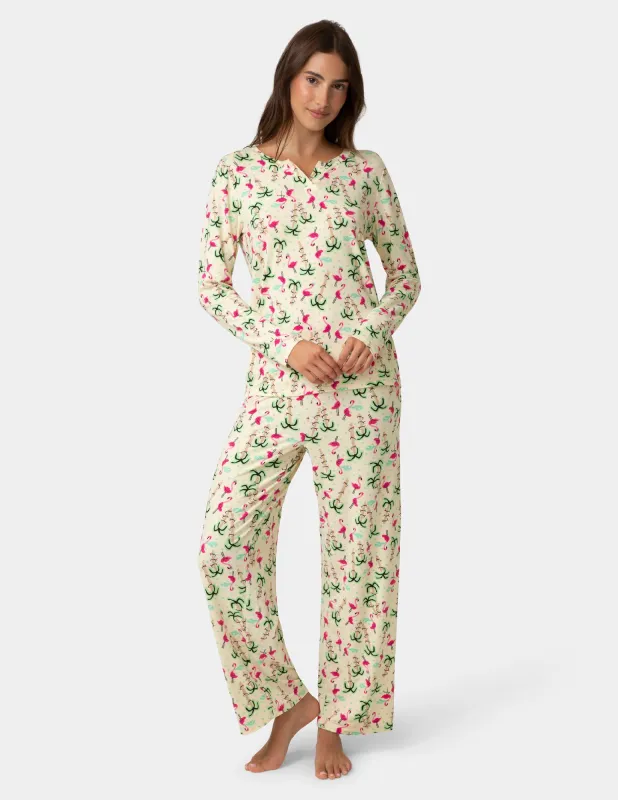 Timeless Jersey PJ Set sold by HUE