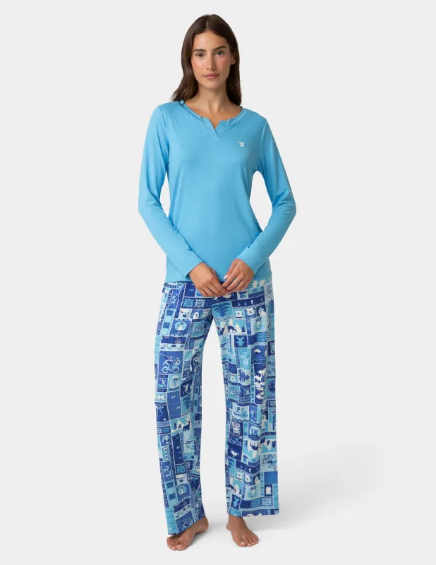 Timeless Jersey PJ Set sold by HUE