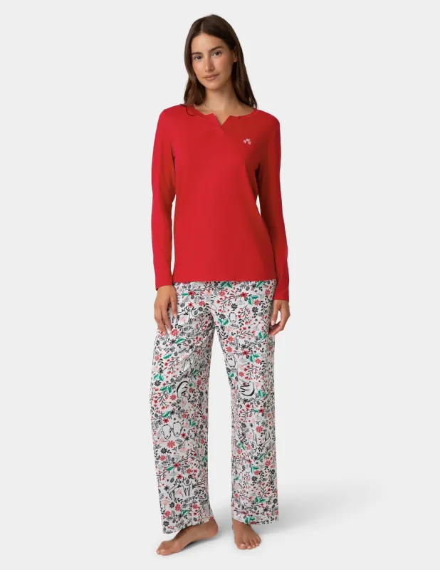 Timeless Jersey PJ Set sold by HUE