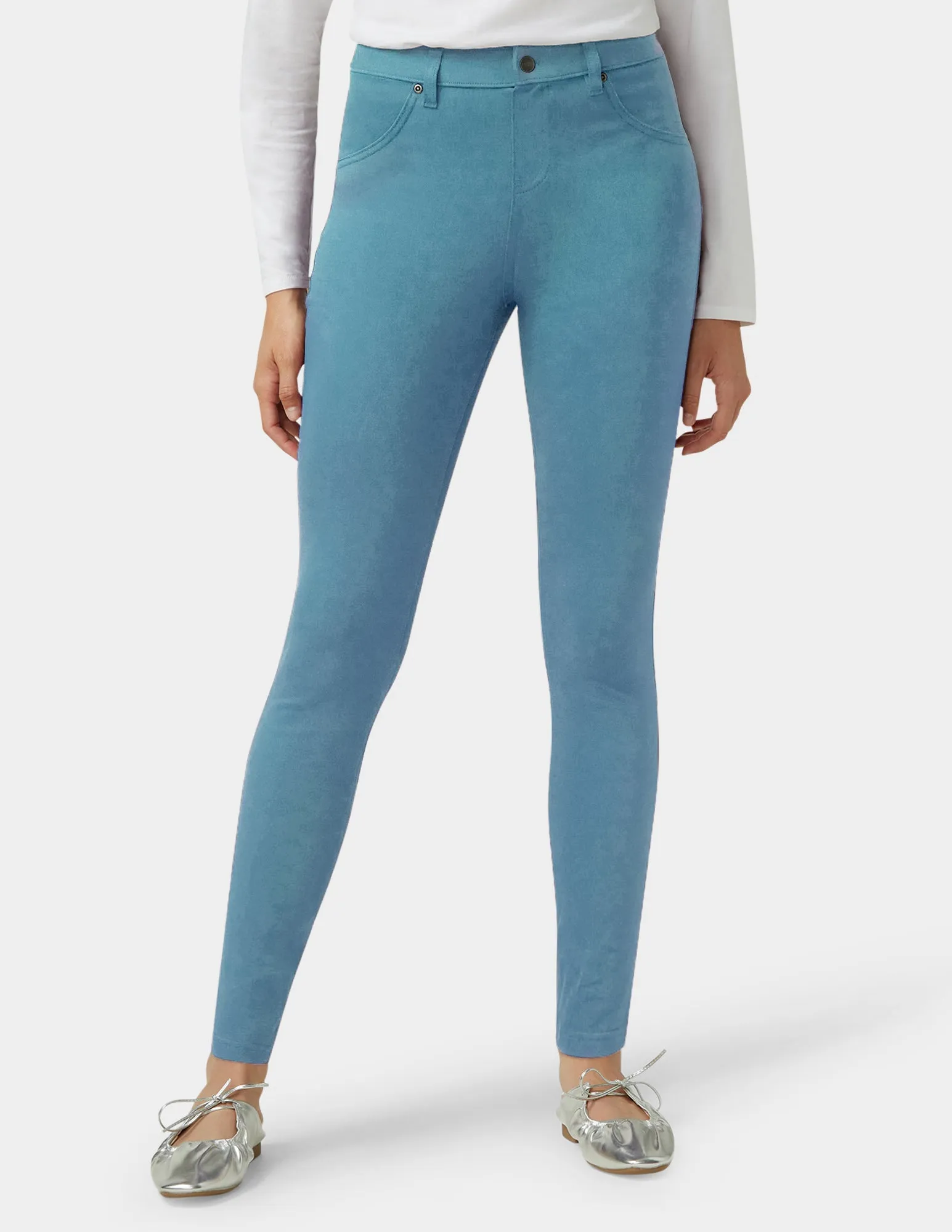 Ultra Soft Denim Legging sold by HUE