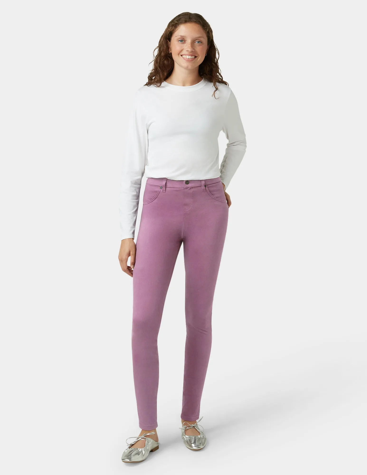 Ultra Soft Denim Legging sold by HUE product image thumbnail 2