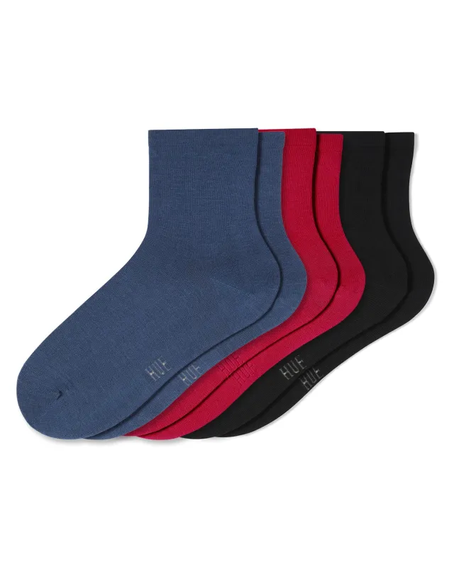 Sleek Sock 3 Pair Pack sold by HUE