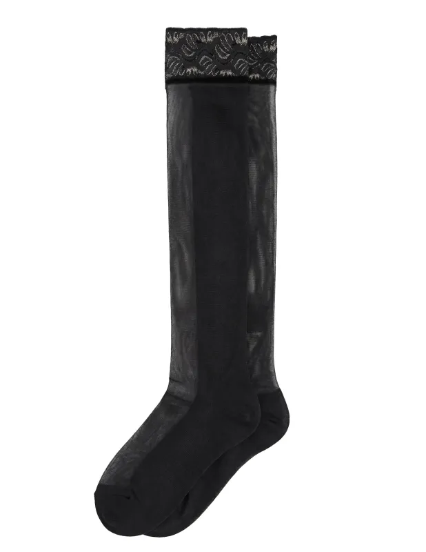 French Lace Thigh High made by HUE