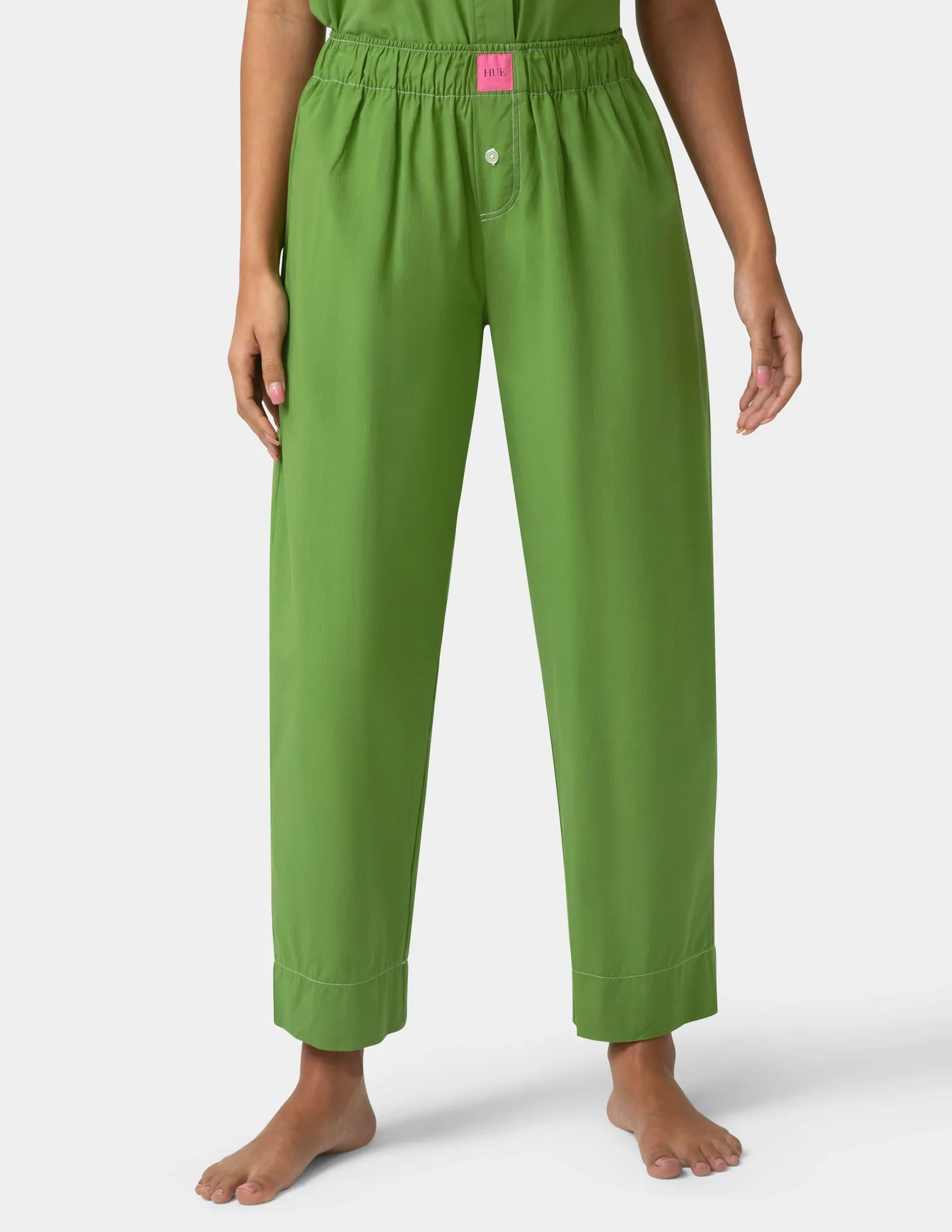 Poplin PJ Pant sold by HUE
