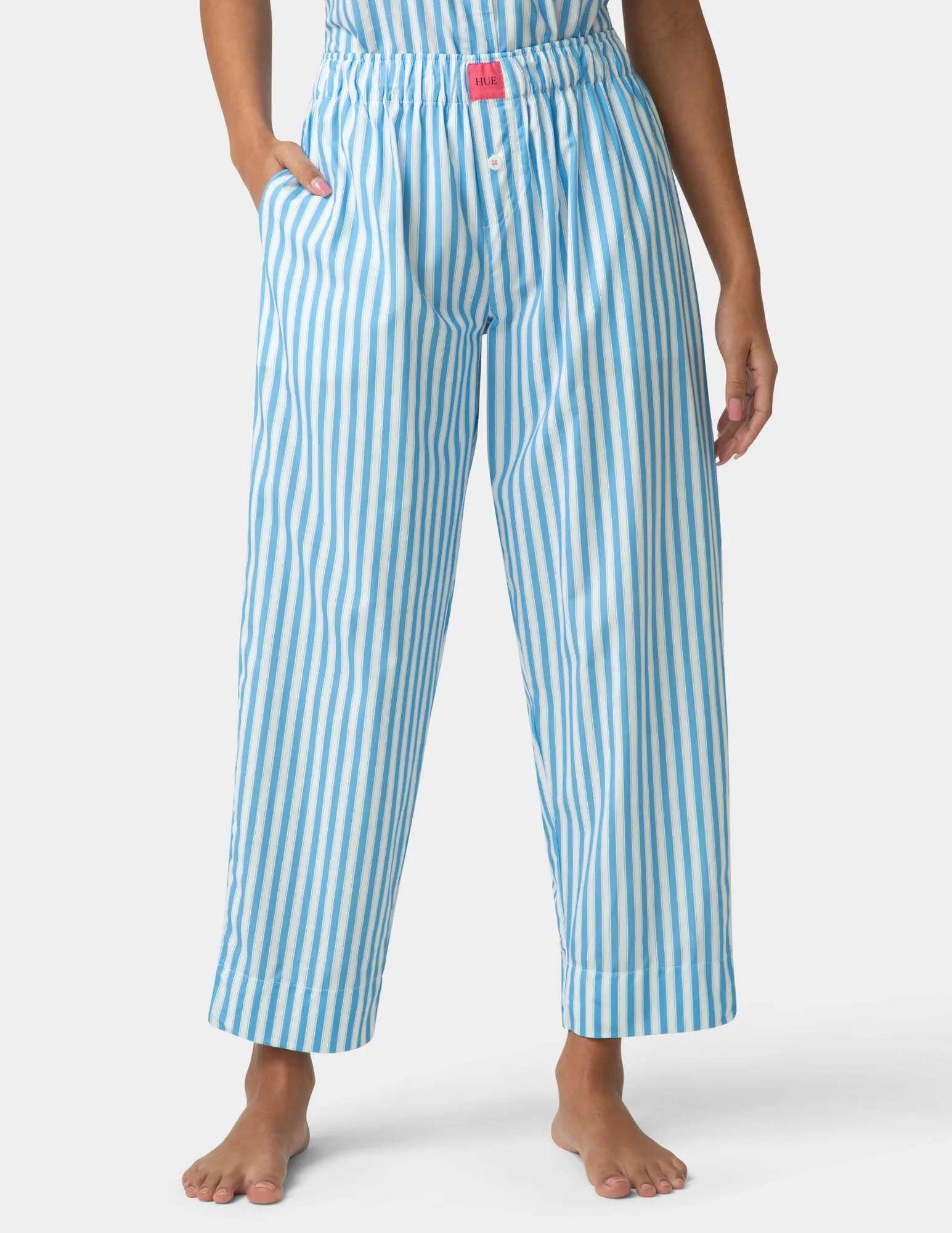 Poplin PJ Pant sold by HUE