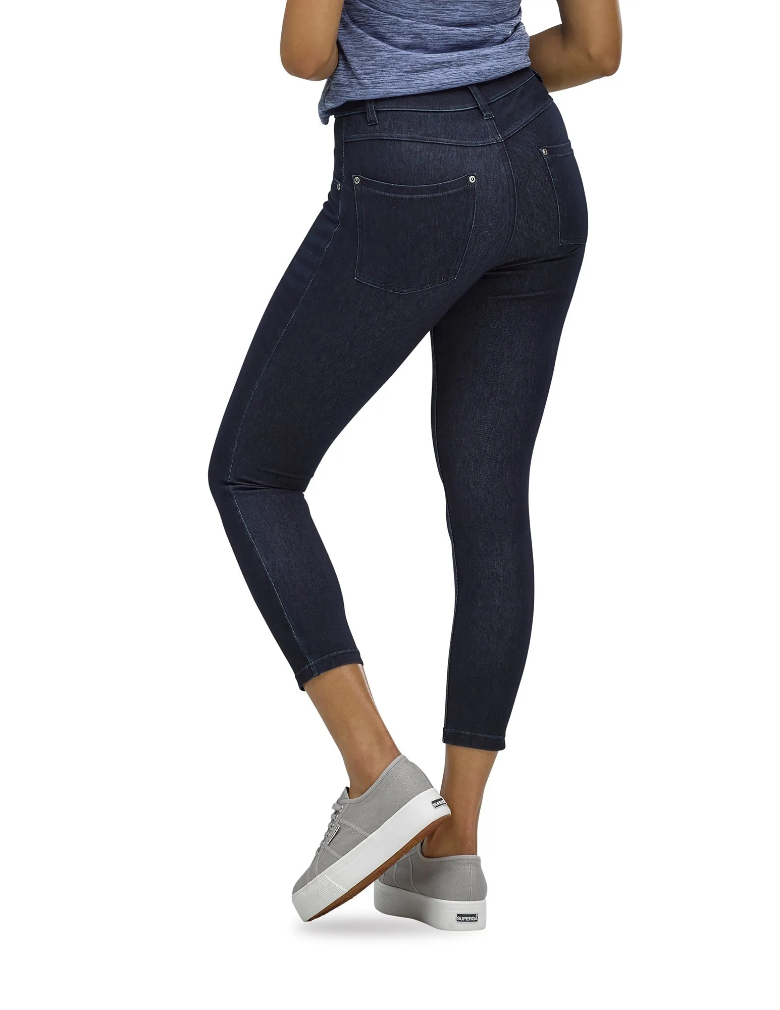 Ultra Soft Denim High Waist Skimmer sold by HUE