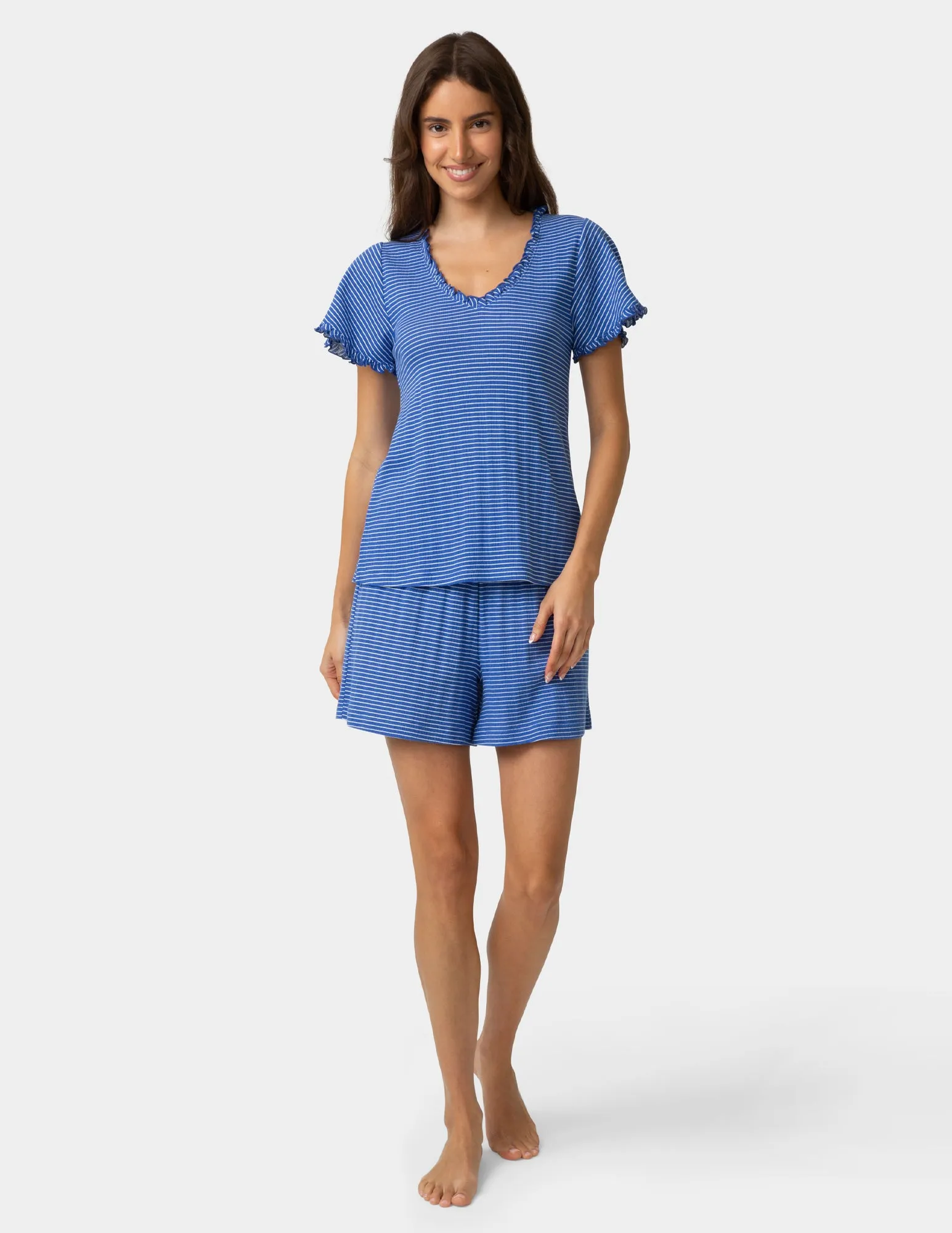 Pointelle PJ Tee sold by HUE product image thumbnail 2