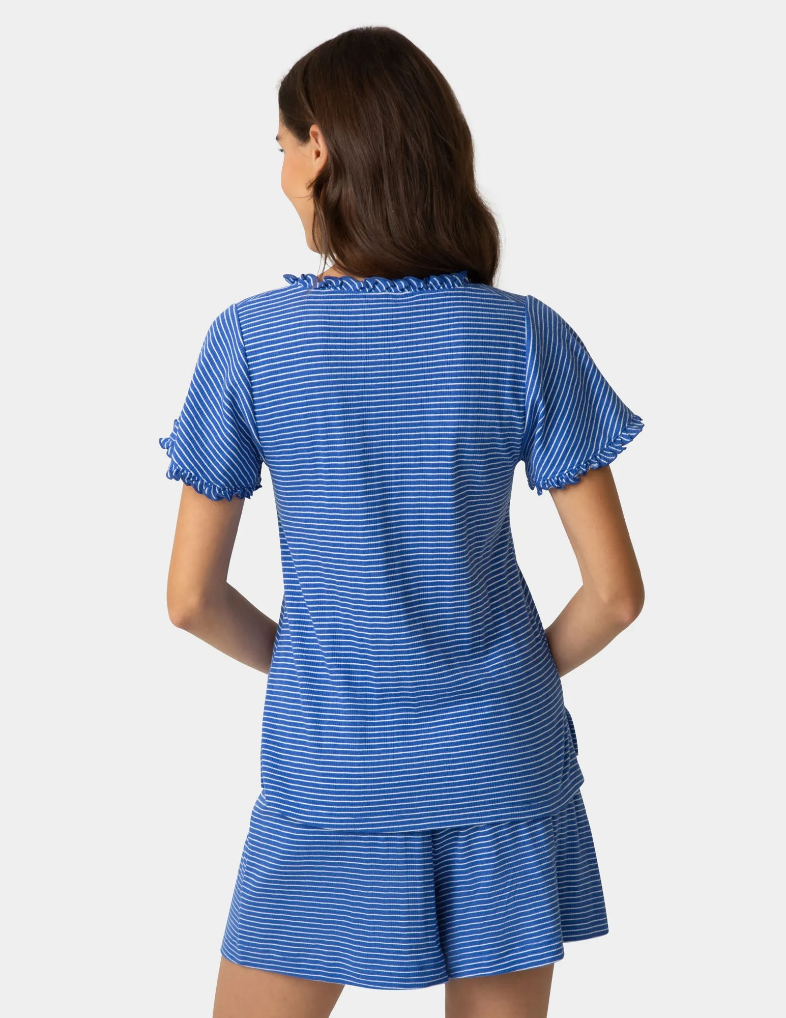 Pointelle PJ Tee sold by HUE product image thumbnail 3
