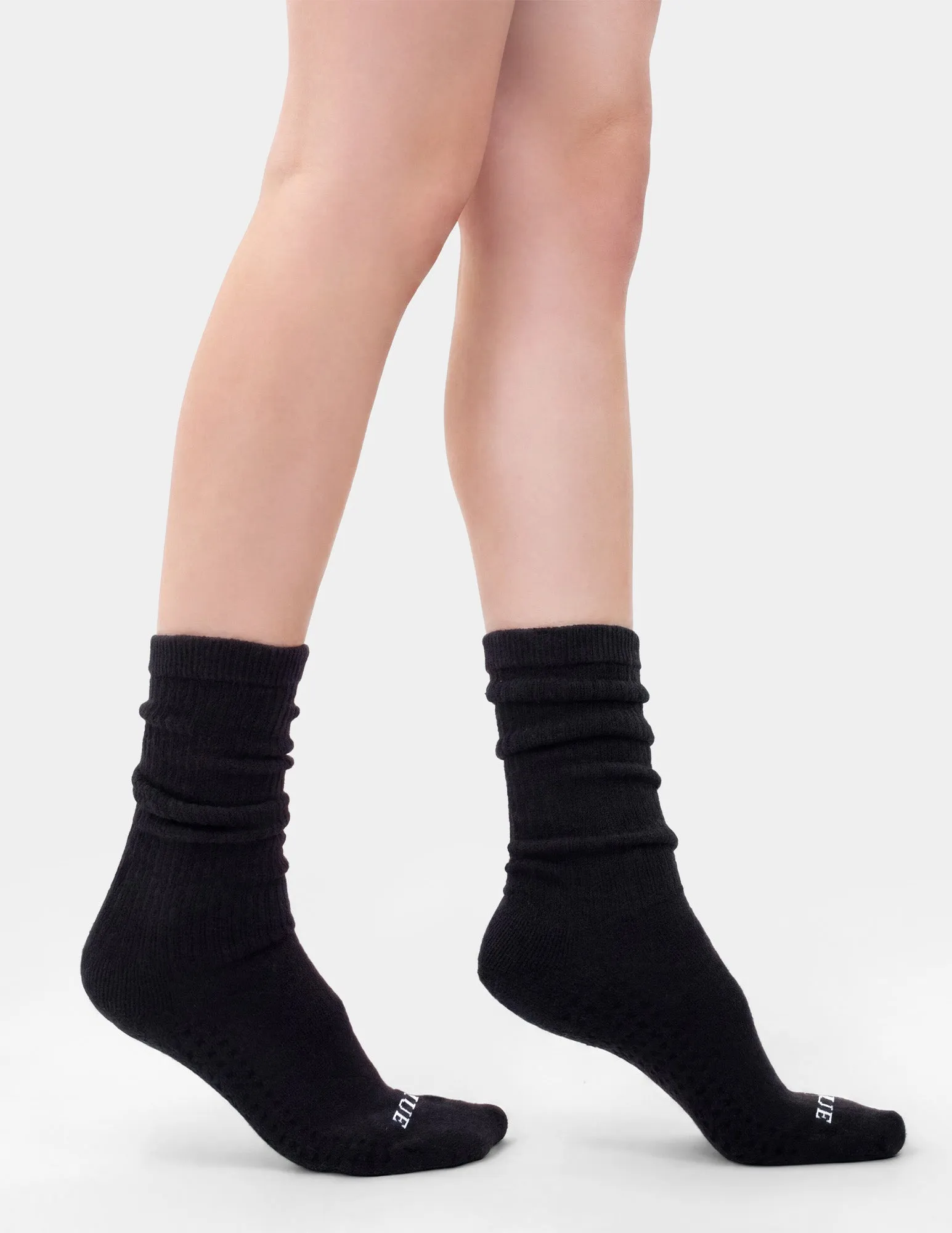 Air Cushion Sport Scrunch Crew Socks 2 Pair Pack sold by HUE product image thumbnail 4
