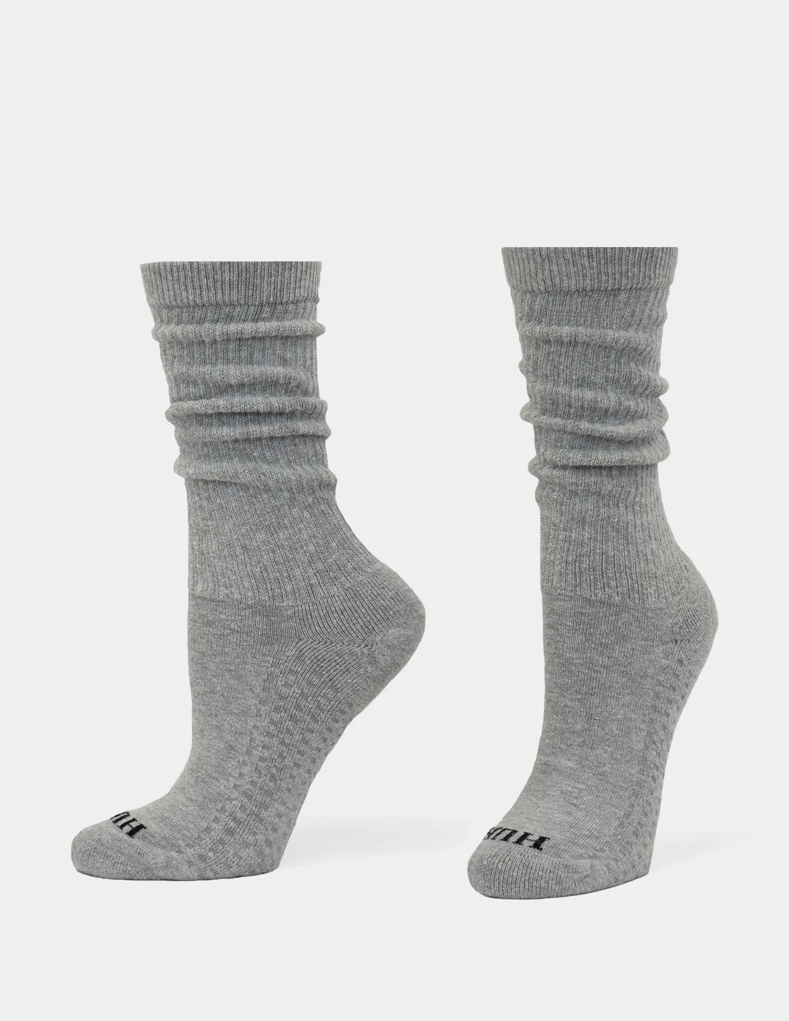 Air Cushion Sport Scrunch Crew Socks 2 Pair Pack sold by HUE product image thumbnail 5