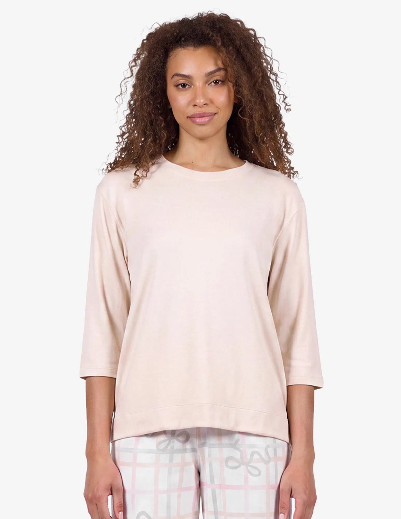 Brushed Loose Knit PJ Set sold by HUE product image thumbnail 3