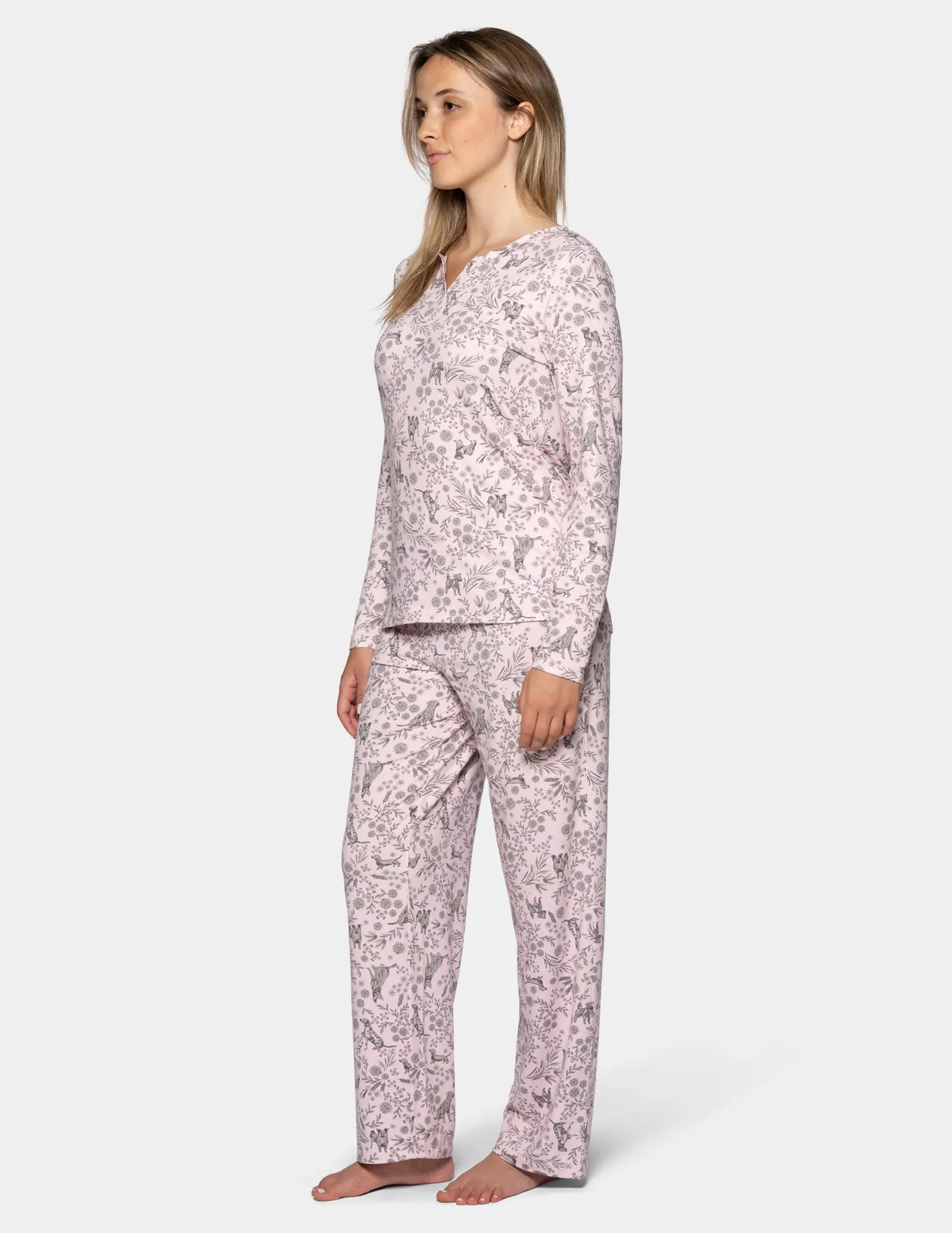 Timeless Jersey PJ Set sold by HUE product image thumbnail 3