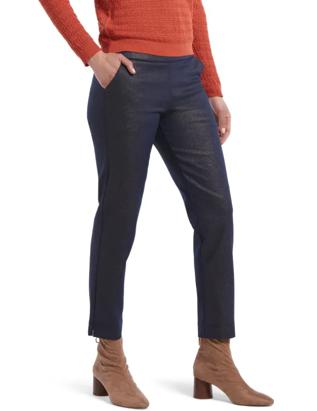 Gold Metal Jaquard Leggings sold by HUE