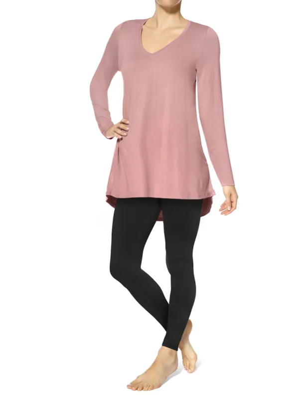 HUE Long Sleeve Legging Tee sold by HUE