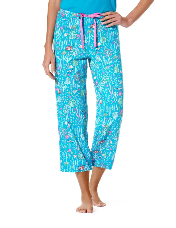 Fun Time Forest PJ Capri sold by HUE